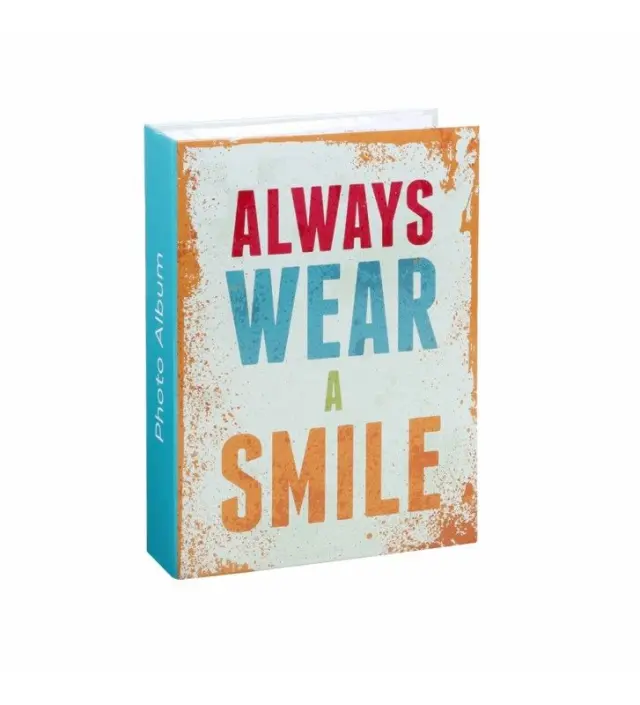 Άλμπουμ EVERY με θήκες για 200 φωτογραφίες 10×15 ALWAYS WEAR A SMILE (EV42)
