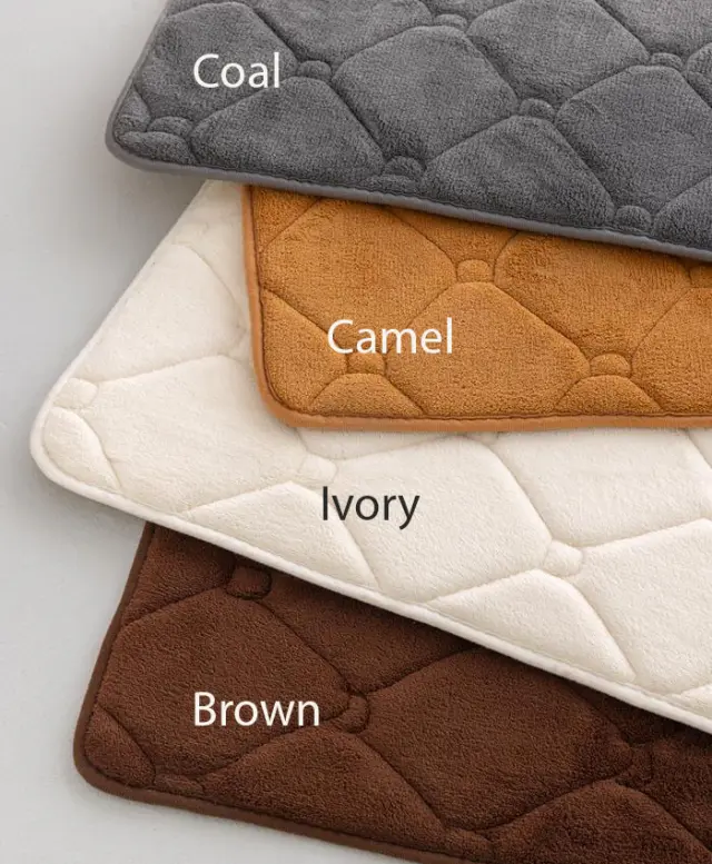 Ταπέτο memory ivory 66x140 fleece με αφρό 66x140cm Palamaiki 9-560875-001 2