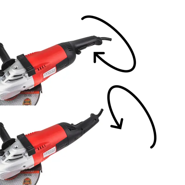 RAIDER Γωνιακός τροχός 230mm 2400W RDP-AG78 3