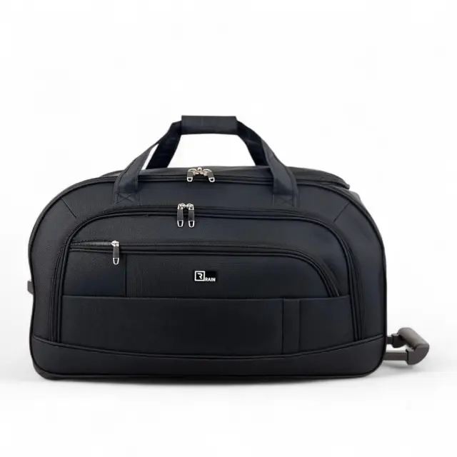 🧳 Σάκος Ταξιδίου με Ρόδες RAIN RB1133TR – Μεσαίος 70L (63×33×34cm) - Μαύρο