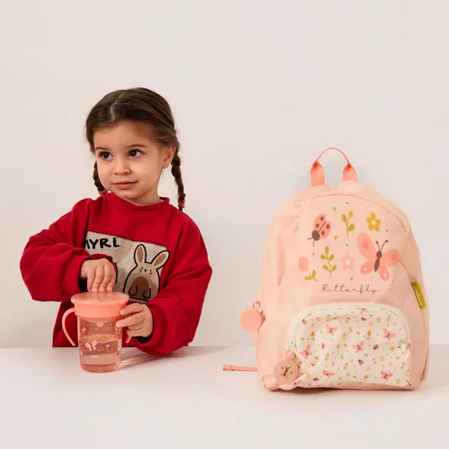MINILAND ΠΑΙΔΙΚΟ ΕΚΠΑΙΔΕΥΤΙΚΟ ΠΟΤΗΡΙ 360° BUTTERFLY 270 ml 2