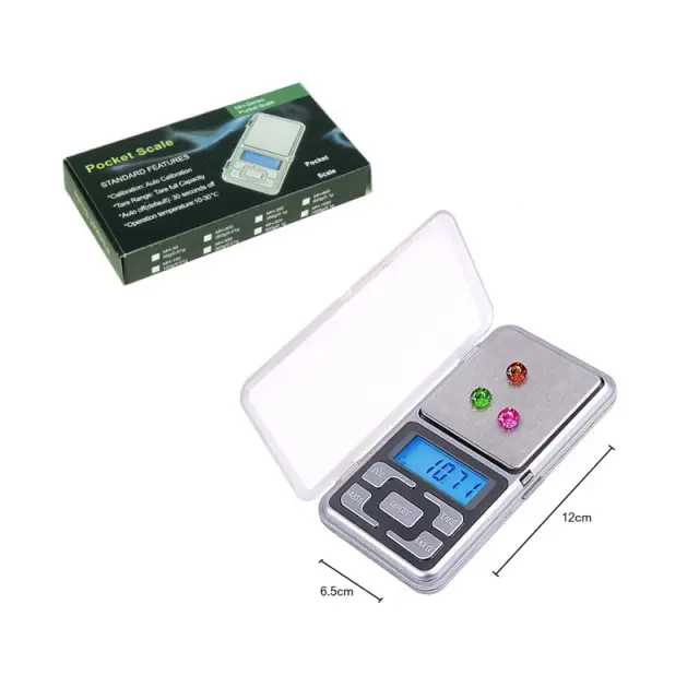 Mini Ψηφιακή Ζυγαριά 0,01 - 200gr - Pocket Scale MH-200 0136013