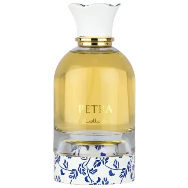 Lattafa Petra Eau de Parfum 100ml – Γλυκό Gourmand Γυναικειο Άρωμα με Δαμάσκηνο, Ρούμι, Καρύδα, Πραλίνα + Βανίλια