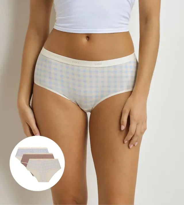 Dim Σλιπ Μπόξερ Βαμβακερά Les Pockets Dou Quad 3-Pack - L