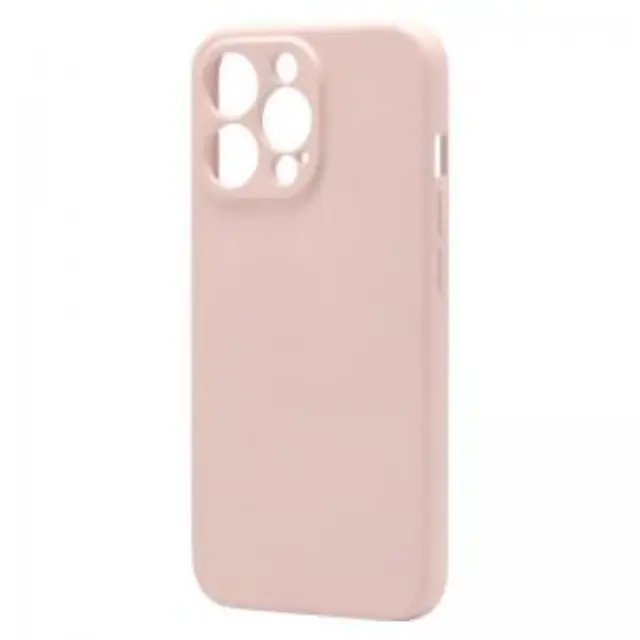 Θήκη Liquid Silicon inos Apple iPhone 13 Pro L-Cover Σομόν N56913 2