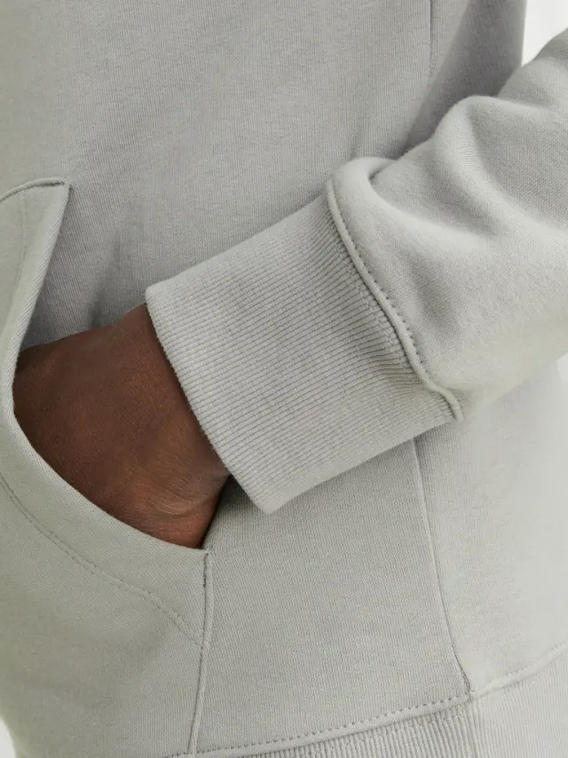 JJESTAR BASIC SWEAT HOOD NOOS Ultimate Grey 3