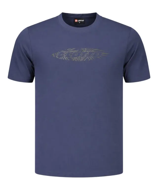 Lotto - Ανδρικό Κοντομάνικο Αθλητικό T-Shirt 466009-NAVY Μπλε - L