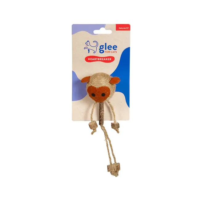Glee Παιχνίδι Γάτας Heartbreaker με Jute & Sisal 15cm Μονόχρωμο