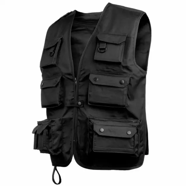 Γιλέκο «HUNTING AND FISHING VEST» | Miltec Μαύρο - 2XL