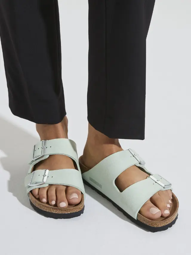 Birkenstock Πέδιλα Γυναικείο Microfiber (Vegan) Πράσινο BIR/ARIZONA VEGAN 1024056 MATCHA - 38 2