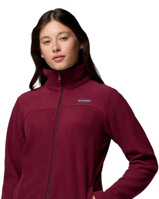 Columbia Castle Dale™ Γυναικεία Ζακέτα Fleece Rich Wine - 2001591-624 - XS 2