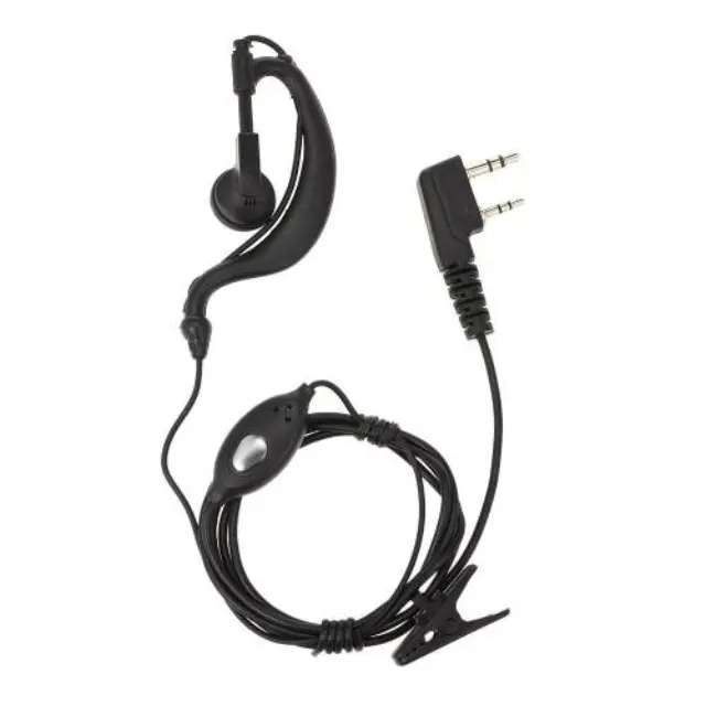Baofeng Double Pin Ακουστικό Ασύρματου Πομποδέκτη UHF/VHF Συμβατό με UV-5R/UV 82/GT-3/UV-B5/UV B6/UV-5RE/BF-888s