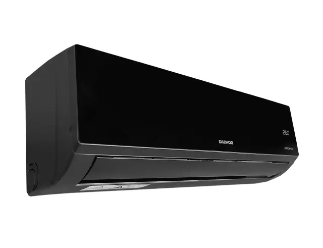 Κλιματιστικό Inverter Daewoo DAC-18CHSDB-NK με Wi-Fi, απόδοση 18000 Btu και ενεργειακή κλάση A++/A+++ - BlackDAC-18CHSDB-NK - 30.6x92x19.5cm