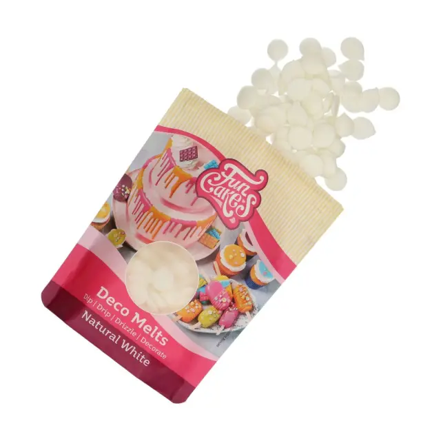 FunCakes Deco Melts - Φυσικό Λευκό - 250γρ. 3