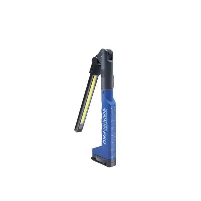 BORMANN Pro BPR6024 - BORMANN Pro BPR6024 Φακός Εργασίας Επαναφορτιζόμενος 200Lm, 2 Λειτουργιών, Με Γάντζο Και Μαγνήτη,270 (063391)