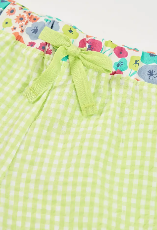 Boboli Poplin βερμούδα σορτς για κορίτσι 313120-9802 3
