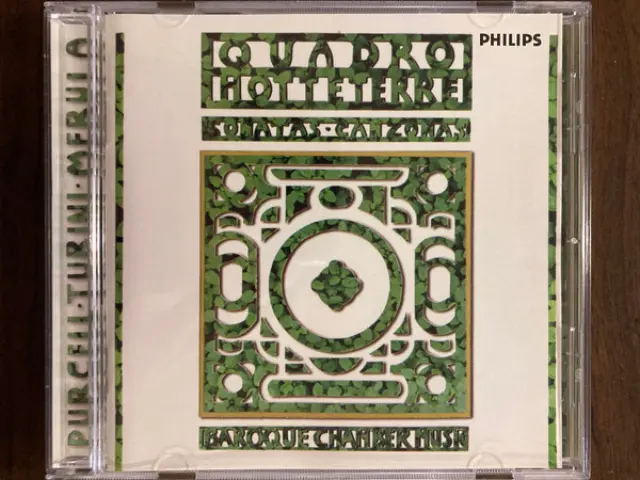 Purcell* / Turini* / Merula* – Quadro Hotteterre - Sonatas • Canzonas • Baroque Chamber Music (CD)