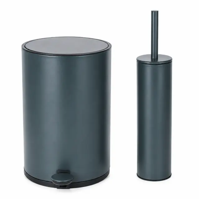 SIDIRELA "ZEN" ΠΕΝΤΑΛ & ΠΙΓΚΑΛ SOFT CLOSE 6LT - ΓΚΡΙ