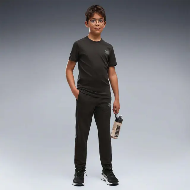 Puma Boy's Active Sports Sweatpants Μαύρο 529268-01 (Puma) 3