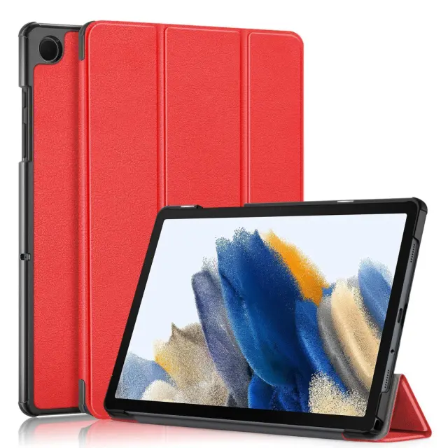 Smart Flip Cover Θήκη για Galaxy Tab A9 Plus/A11 Plus-Red OEM