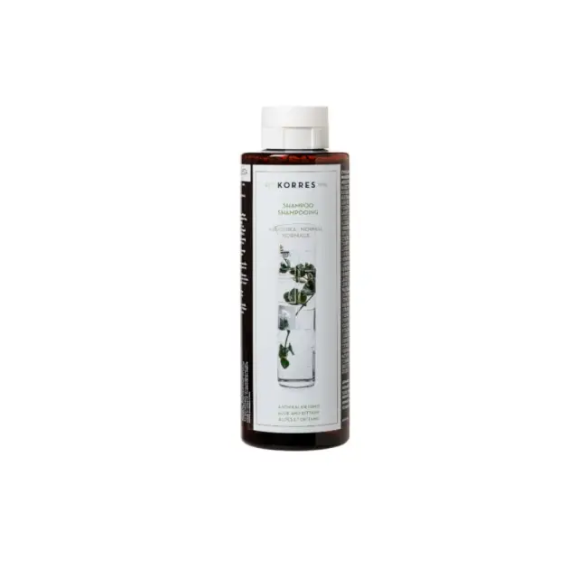 Korres Shampoo Normal Hair, Σαμπουάν για Κανονικά Μαλλιά με Αλόη & Δίκταμο, 250ml