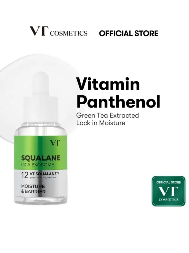 VT Cosmetics Squalane Cica Exosome Ampoule Προσώπου για Καταπράυνση και Βαθιά Ενυδάτωση της Επιδερμίδας, 30ml 3