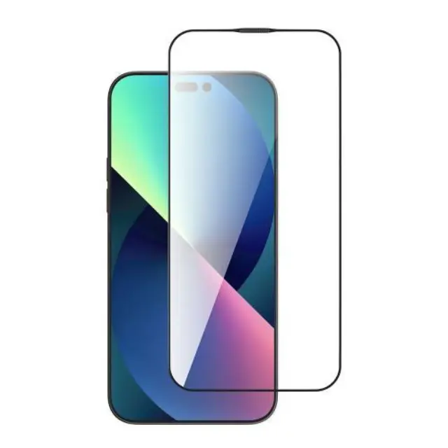 Tempered Glass Full Face Entire View Devia Apple iPhone 14 Plus Star Μαύρο (1 τεμ.) N60190