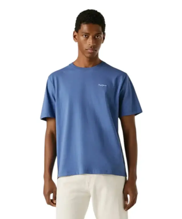 Pepe Jeans - Ανδρικό T-shirt Contrast Connor PM5010179-576 Μπλε 2