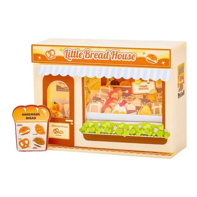 I-Total Mini World - Micro Shop Little Bread House (XL3502)