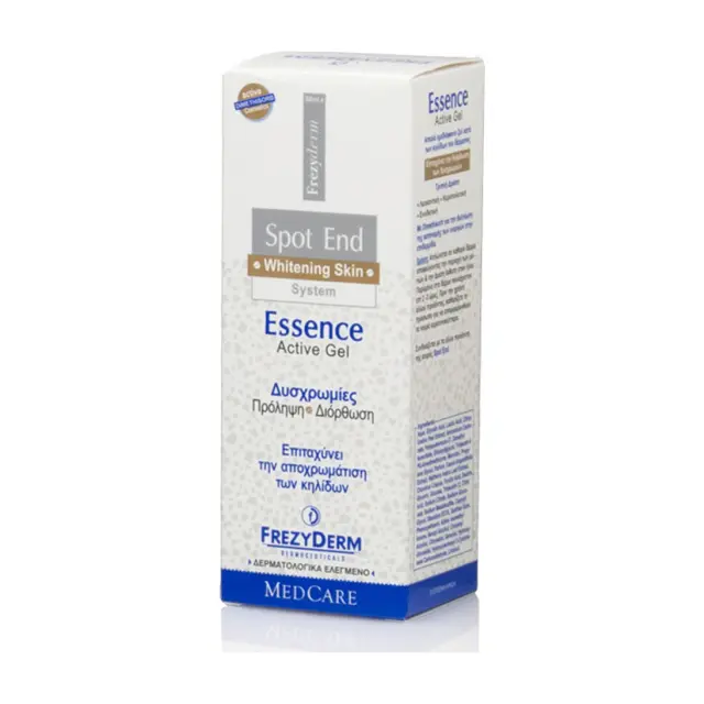 Frezyderm| Spot End Essence| gel για τον αποχρωματισμό των επιφανειακών κηλίδων| 50ml 2