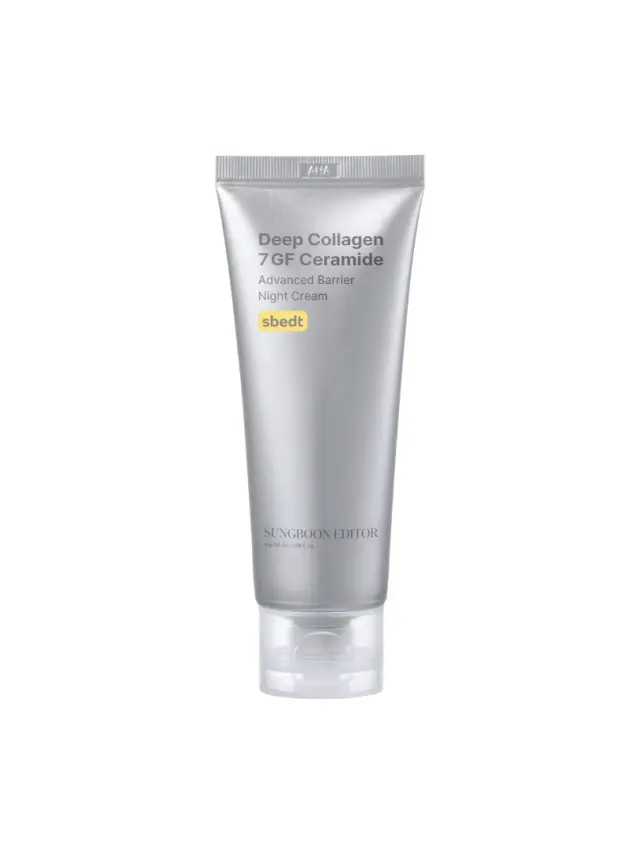 Sungboon Editor 7GF Ceramide Advanced Barrier Night Cream 50ml - Κρέμα νυκτός για αναπλήρωση όγκου και ελαστικότητας