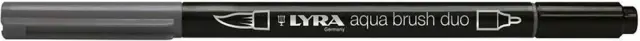 Μαρκαδόρος Πινέλο Lyra Aqua Brush Duo Cold Grey Deep/ 6520098 (Lyra)