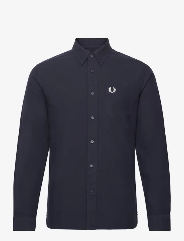 Fred Perry Oxford Shirt Navy Navy 2