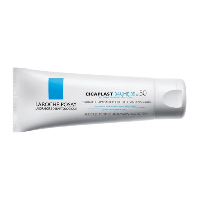 La Roche Posay Cicaplast Baume B5 SPF50 Αναπλαστική Κρέμα Προσώπου και Σώματος για Ερεθισμένο, Ευαισθητοποιημένο και με Τατουάζ Δέρμα, 40ml 3