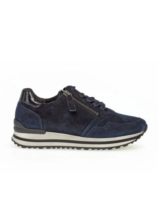 Gabor Sneakers Γυναικείο δέρμα Nubuck Μπλέ GAB/76528 46-D/BLUE 3
