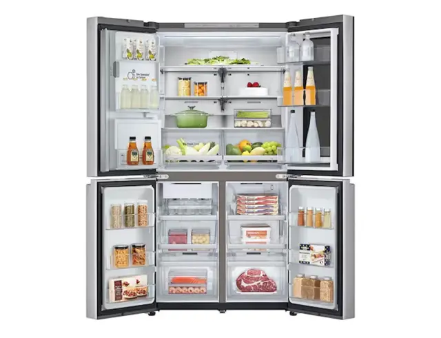 Ψυγείο Multi Door LG SBS GMG960MBEE Total No Frost με InstaView, Wi-Fi, Βρυσάκι νερού, Συνολική Χωρητικότητα 638L, Ενεργειακή Κλάση E και Ύψος 179.2cm GMG960MBEE