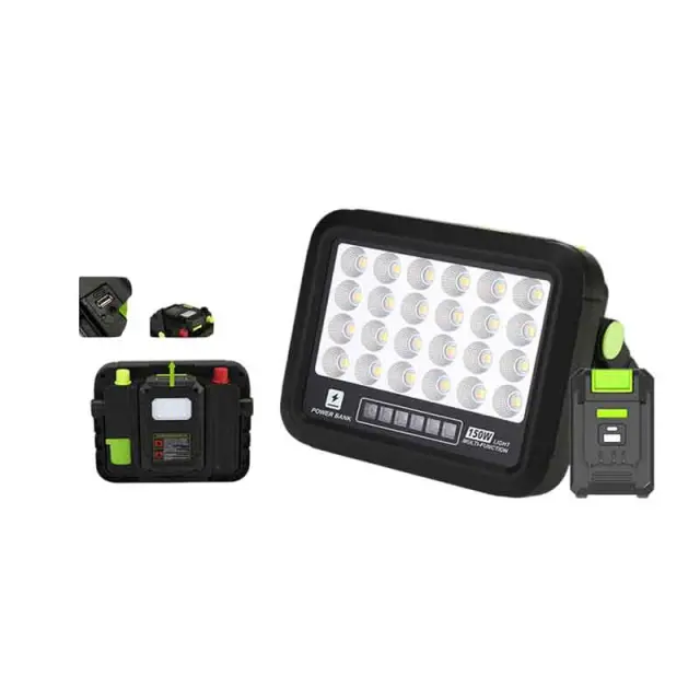 GDSuper Πολυλειτουργικός Προβολέας 150W Έκτακτης Ανάγκης 5V GD-2307B-N - Multi-Function Emergency Flood Light 0234064 2