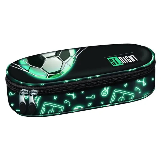 St. Majewski Σχολική Κασετίνα Neon Football PC01NFO
