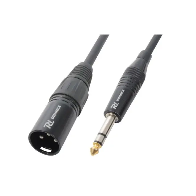 POWER DYNAMICS CABLE XLR αρσ.-6.3 Stereo 3.0m