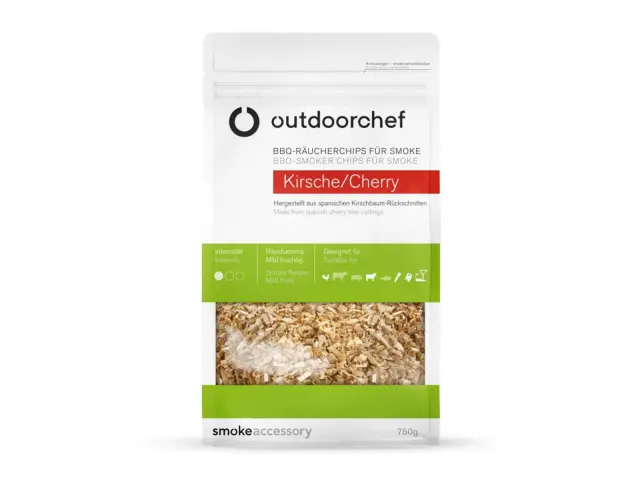 Τσιπς Ξύλου Καπνίσματος BBQ Outdoorchef - 750gr - Άρωμα Κεράσι14.523.17