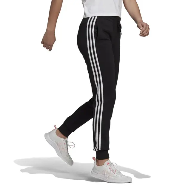 adidas Essentials French Terry Track Pants (GM8733-Black) - Μαύρο 3