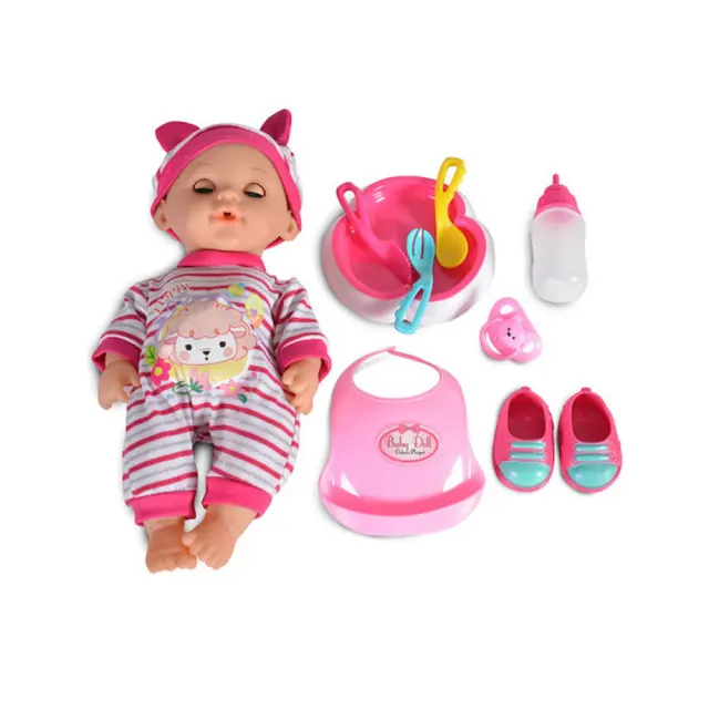 Cangaroo / Moni Doll 8261 Κούκλα Μωράκι 31cm με Αξεσουάρ Φαγητού 3800146265878 3