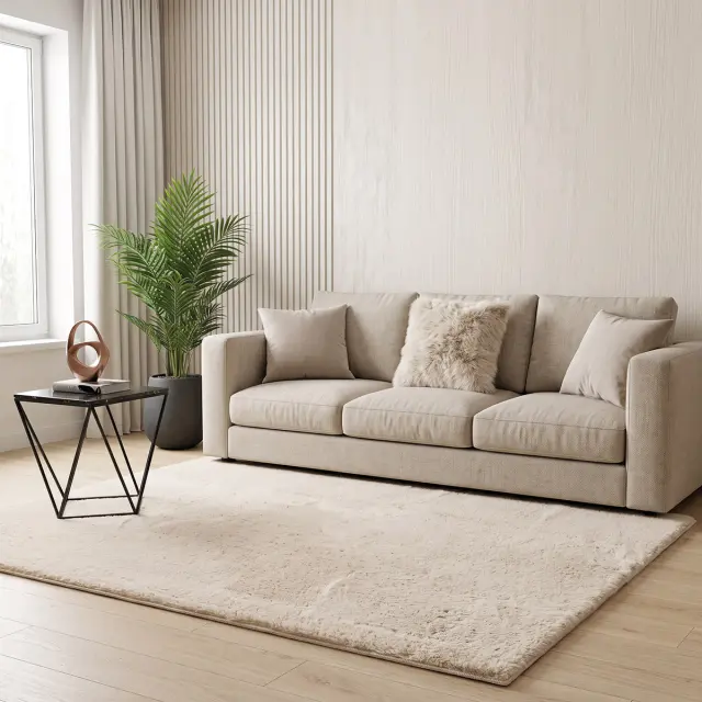 Beauty Home Χαλί Rabbit Art 9641 Εκρού 200x250