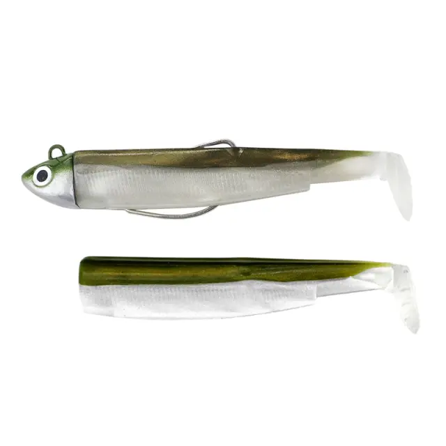 Σιλικονούχο Fiiish Black Minnow Νο3 Combo BM1402 Combo Search - 18gr Khaki