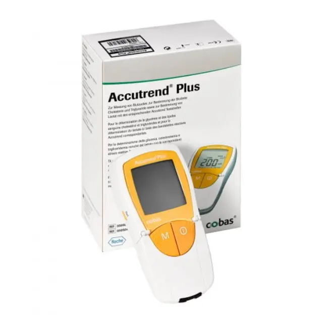 Roche Accutrend Plus Μετρητής Σακχάρου Χοληστερόλης & Τριγλυκεριδίων