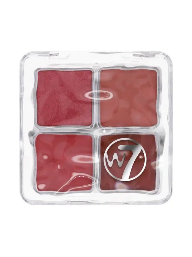 Blur It Blusher Palette Rose Veil W7