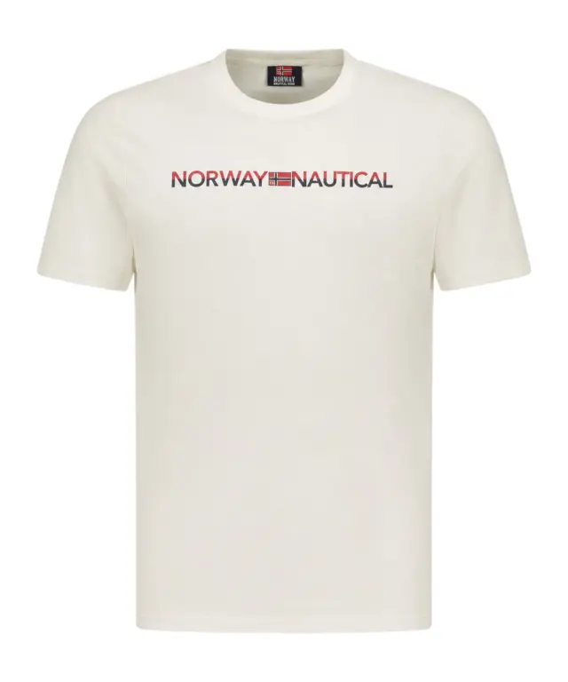 Norway Nautical School - Ανδρικό T-shirt Κοντομάνικο 856023-WHITE Λευκό