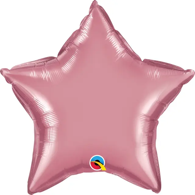 Μπαλόνι Φοιλ 20 Αστέρι Chrome Mauve 51 εκ Star