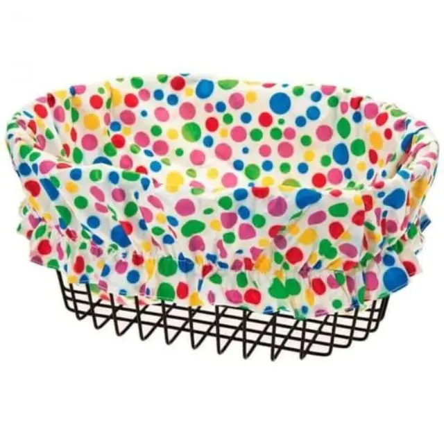 ΥΦΑΣΜΑ ΓΙΑ ΚΑΛΑΘΙ ΠΟΔΗΛΑΤΟΥ ΑΔΙΑΒΡΟΧΟ TRENDY POLKA WHITE
