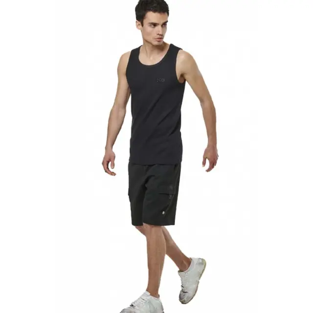 Body Action Men's Basic Sleeveless Tank Top Μαύρο 043508-01 (Body Action) 2